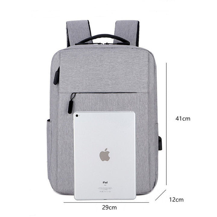 W&W Mode | Geschäftlicher Laptop Rucksack Mit Usb Ladeanschluss Und Wasserdicht