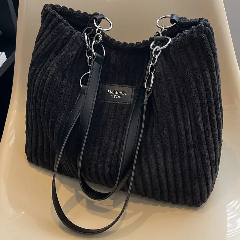 W&W Mode | Samtcord Baumwolltasche
