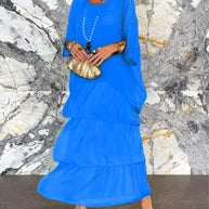 WW | Elegantes Maxikleid mit Tiefem Ausschnitt