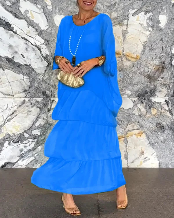WW | Breite Kleid Im Künstlerischen Stil