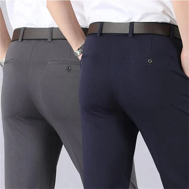 W&W Mode | Comfort Stretch Klassische Herrenhose | Stilvoll und Flexibel
