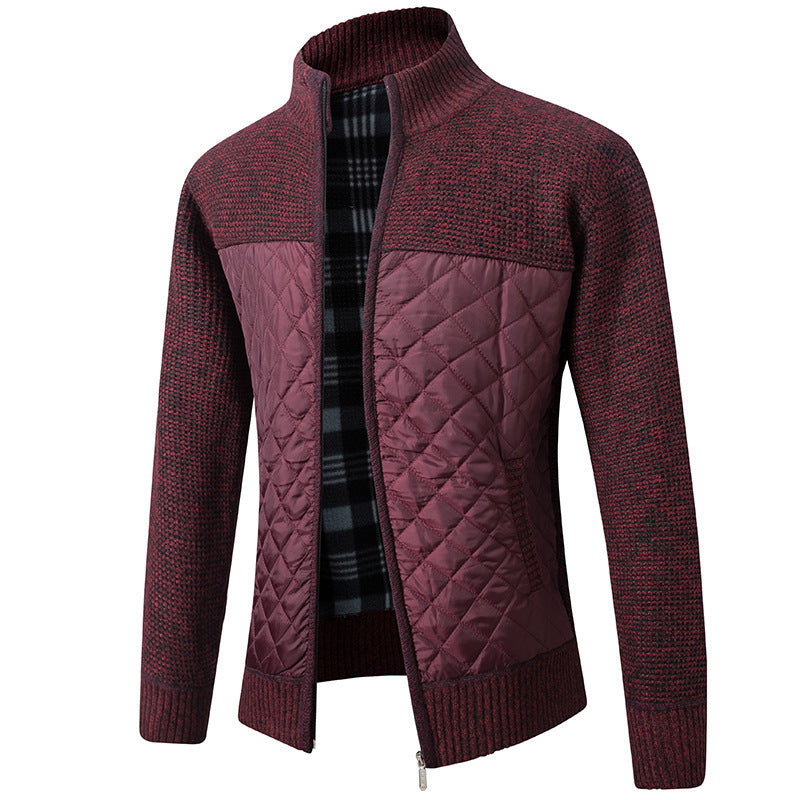W&W Mode | Strickjacke mit Stehkragen