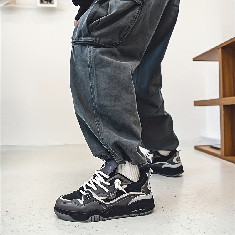 WW | Herren Stilvolle Schnür Skate Sneaker mit