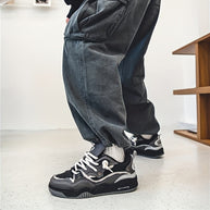 WW | Herren Stilvolle Schnür Skate Sneaker mit