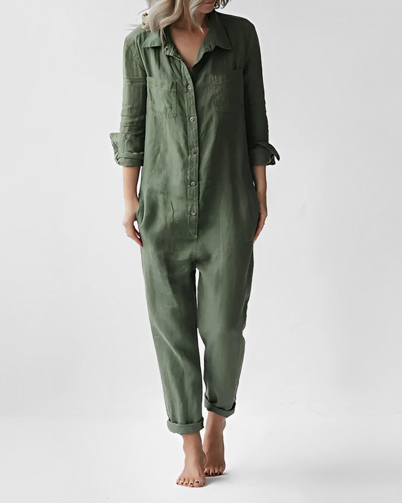 WW | Grüner Jumpsuit