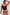 WW | Halb Snap Quadrat-Ausschnitt Tankini-Set