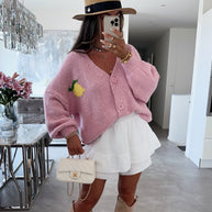 Cardigan Limoncello Rosa