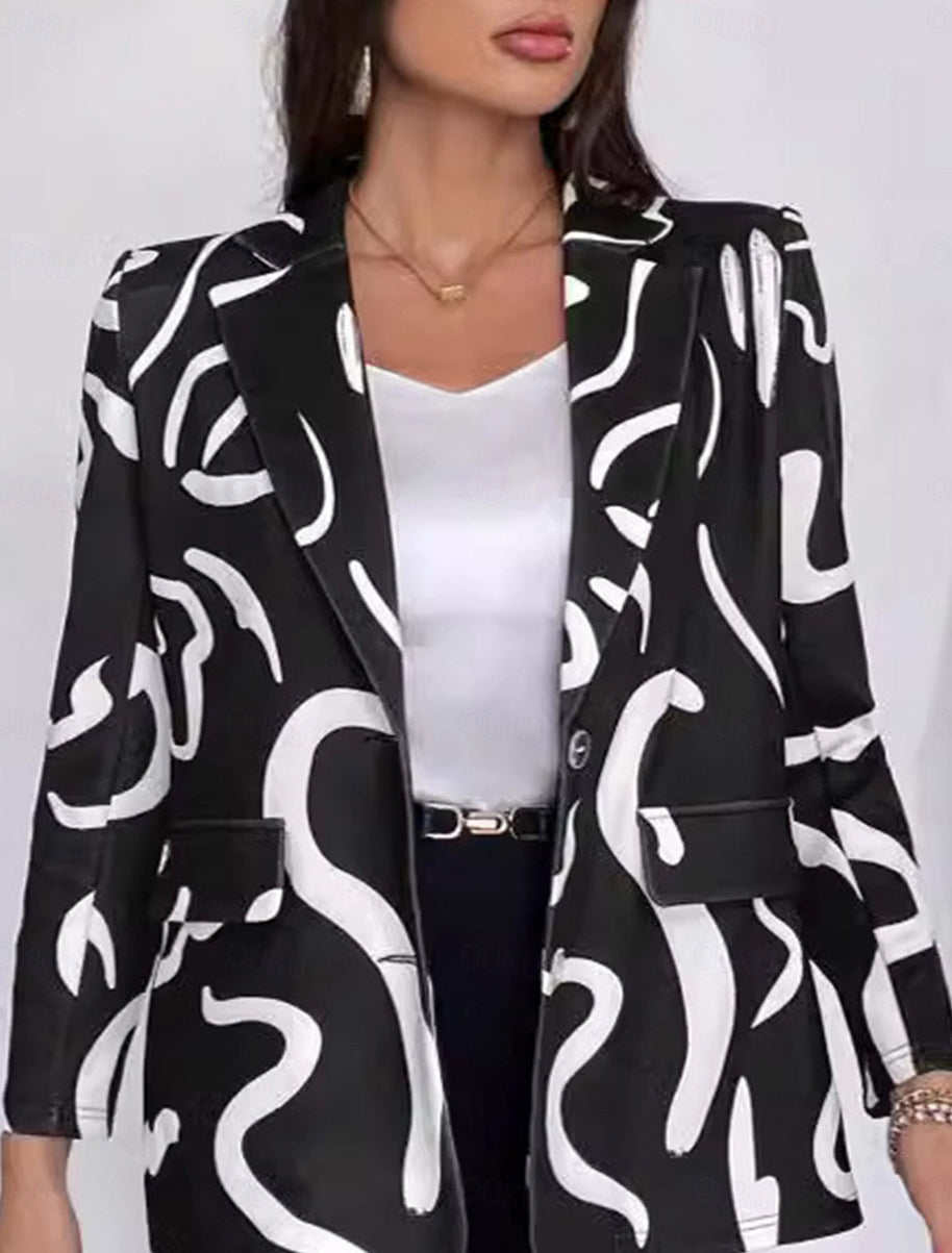 WW | Stilvolle Damen Blazer mit Print