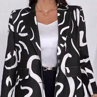 WW | Stilvolle Damen Blazer mit Print