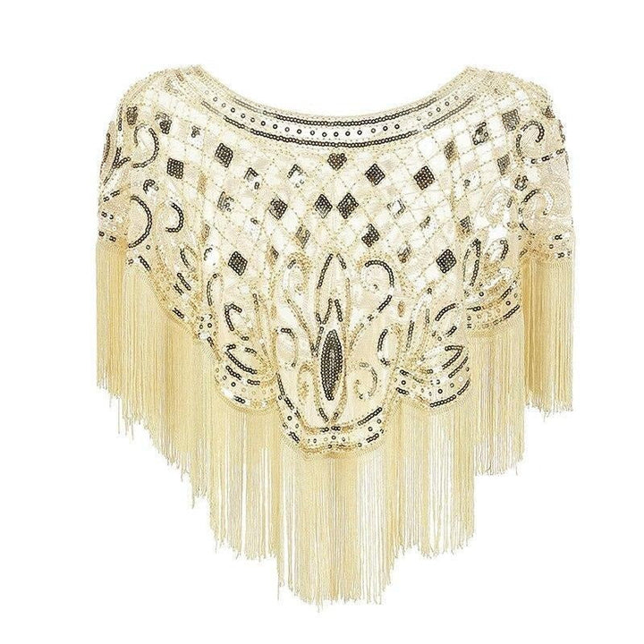 W&W Mode | Gatsby Schal Champagner