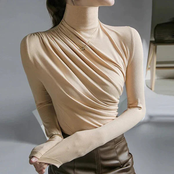 WW - Musselin Bluse mit Rüschen