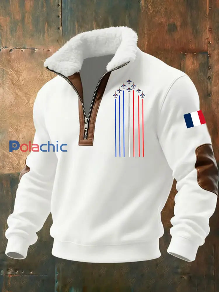 WW | Bequeme Herrenjacke im Baggy-Stil mit Zipper