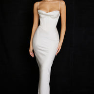 WW | Maxikleid mit Offenen Schultern