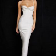 WW | Maxikleid mit Offenen Schultern
