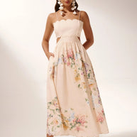 WW | Midikleid Mit Cut Outs Und Blumenprint