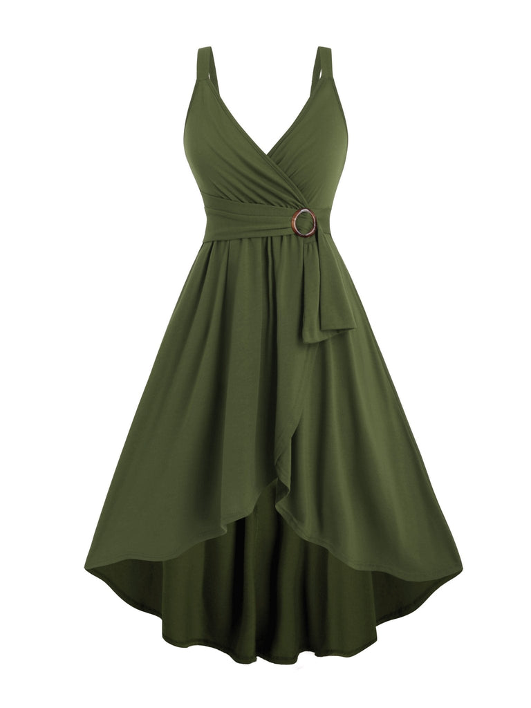WW | Smarte Rückenfreie Wickelkleid