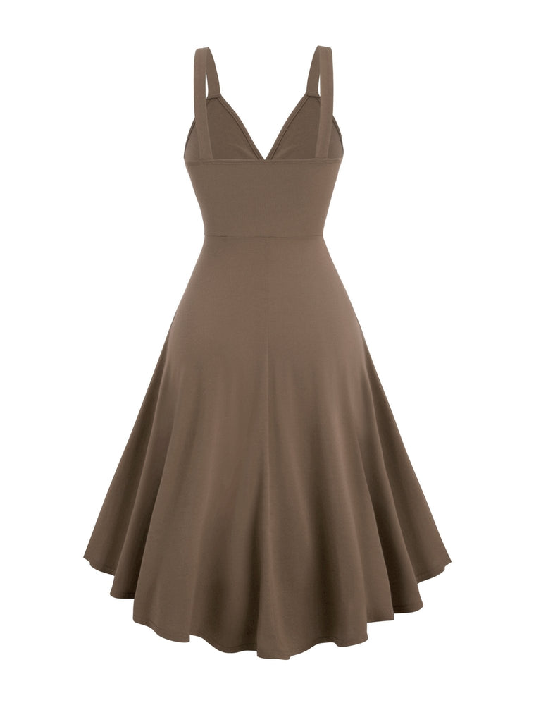 WW | Smarte Rückenfreie Wickelkleid