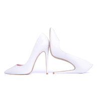 WW | Klassische Weiße High Heels Pumps