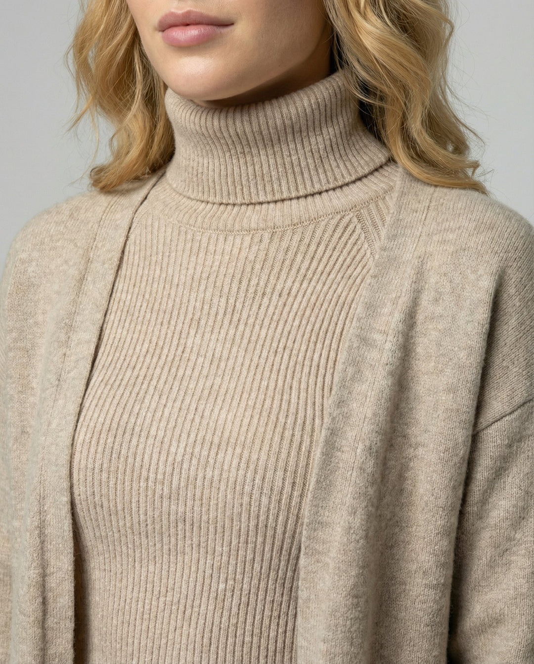 Damen-3-teiliges Set aus Oberteil, Hose und Blazer