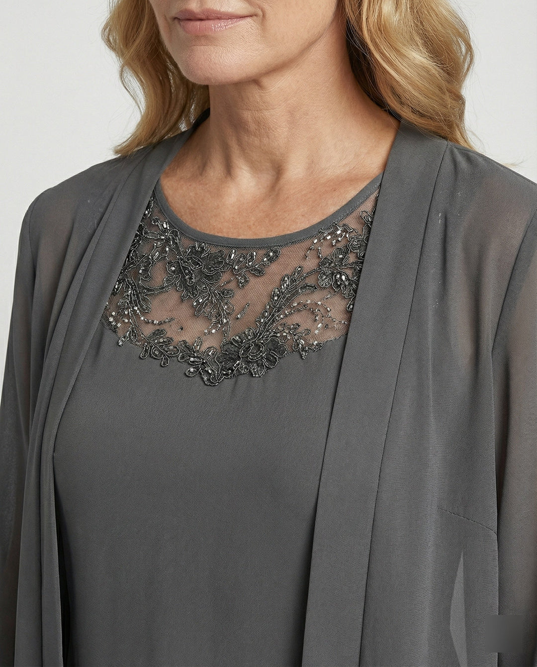 W&W Mode - Damen Elegantes Dreiteiliges Set, Stilvoll & Harmonisch Kombiniert