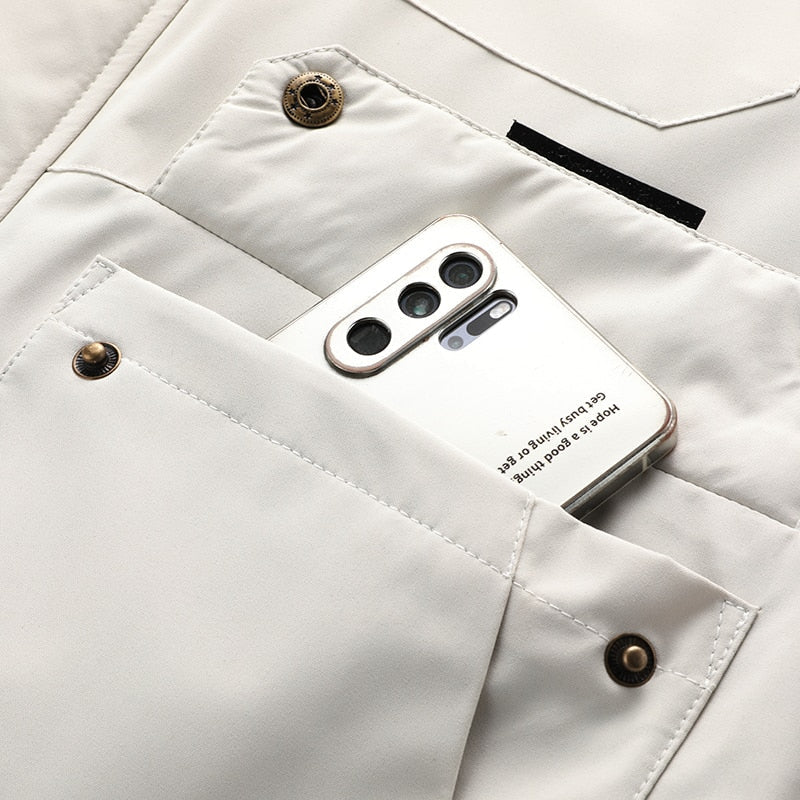 WW | Wasserdichte Jacke in Titanium