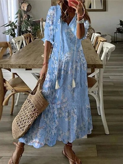 W&W Mode | Elegantes Bohemian Kleid