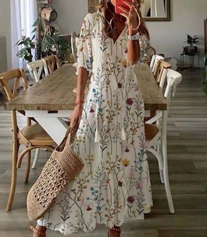 W&W Mode | Elegantes Bohemian Kleid