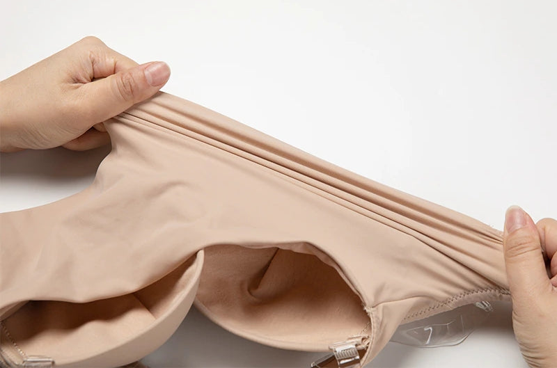 WW | Tiefer V-Ausschnitt Körperformender Bodysuit