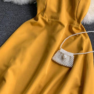 WW | Smaragdgrünes Maxi Kleid Baumwollspitze Trägerlos Lang Frauen Sexy Kleid