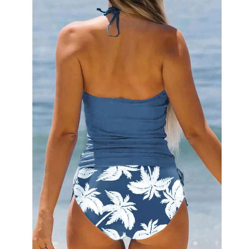 WW | Damen Badeanzug Sommer Strand Kokos Bikini Set