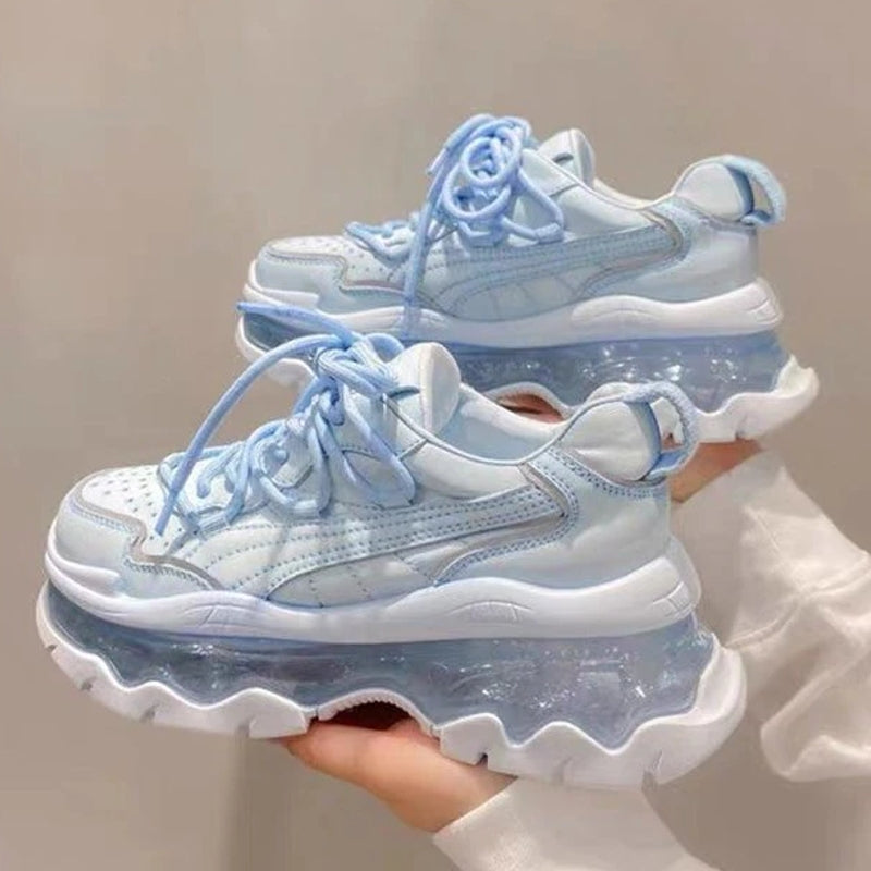 WW | Damen Atmungsaktive Beiget Damen Sport Laufschuhe