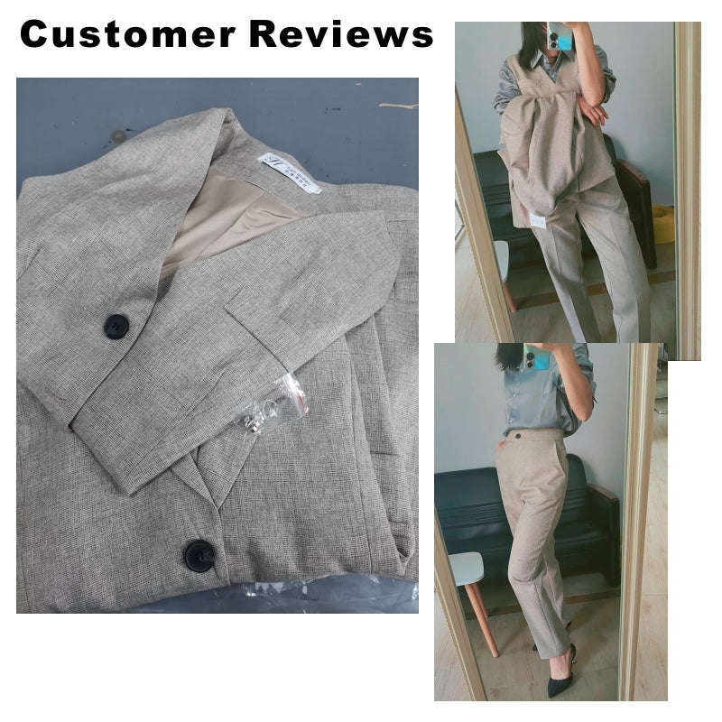 W&W Mode | Vintage Puku Jacke Weste Hose Blazer 3 Stk