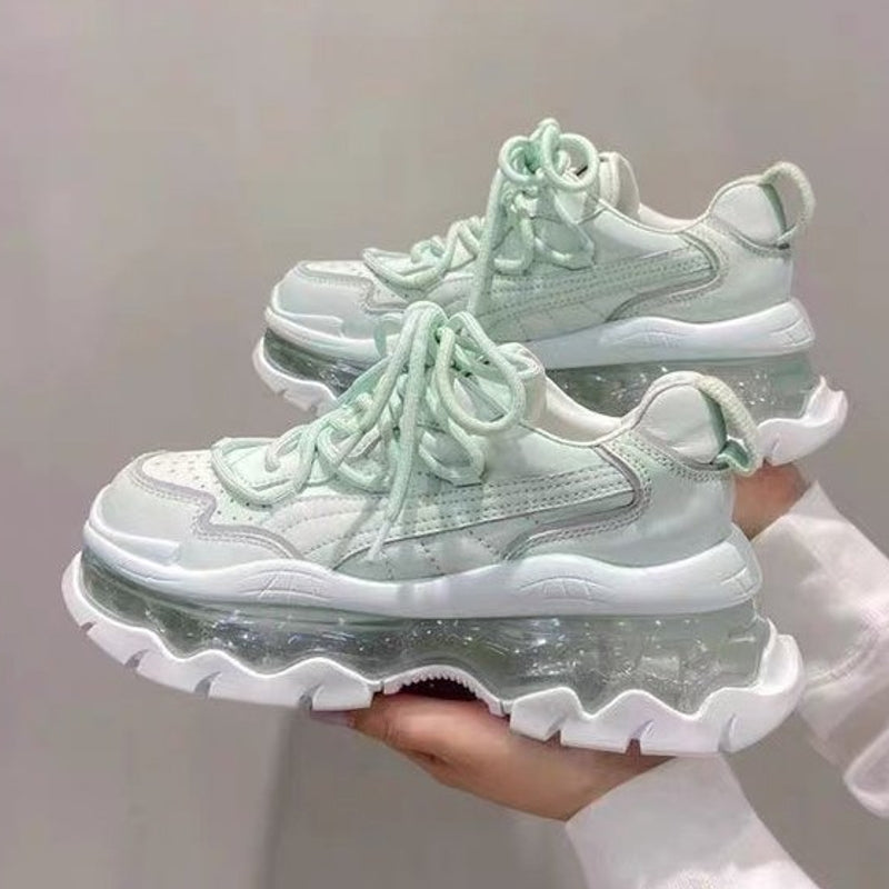 WW | Damen Atmungsaktive Beiget Damen Sport Laufschuhe