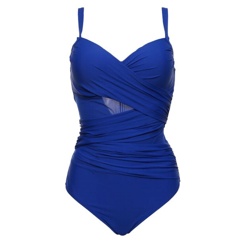 WW | Kombiniere Suits Monokini Plus Size Badeanzug Frauen Netzsex Badeanzug