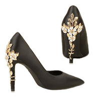 WW | Metallisch verstellte High Heels für Frauen Stiletto