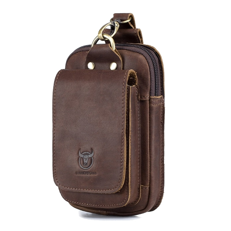 Leder-Gürteltasche für Smartphones bis 7 Zoll