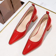 WW | Damen High Heels Spitz Professionelle OL Damen Schuhe 4.5cm