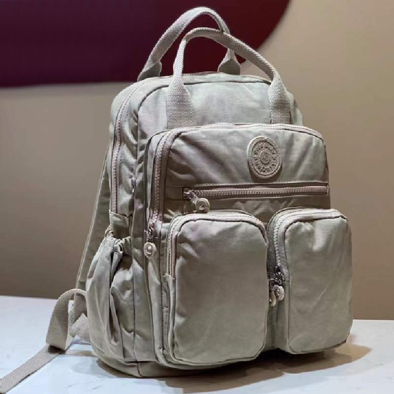 W&W Mode | Mode Frau wasserdichter Nylon leichter Rucksack