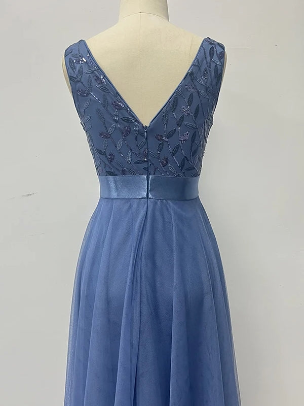 W&W Mode | Trägerloses Abendkleid