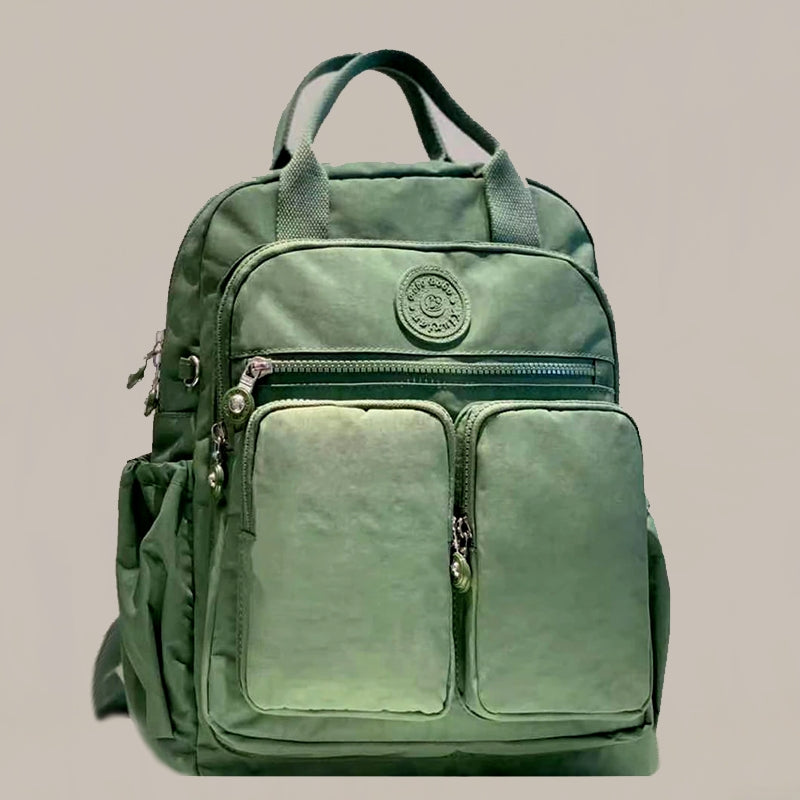 WW | Mode Frau wasserdichter Nylon leichter Rucksack