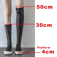 WW | Flache Stiefel für Frauen