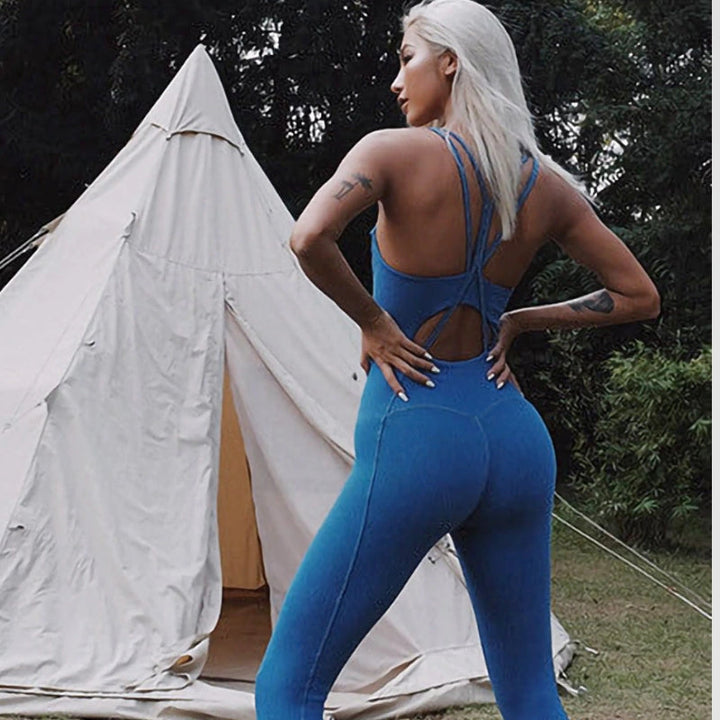 W&W Mode | Yoga Sportliche Einteiler Bodysuits Fitness Training Kleidung