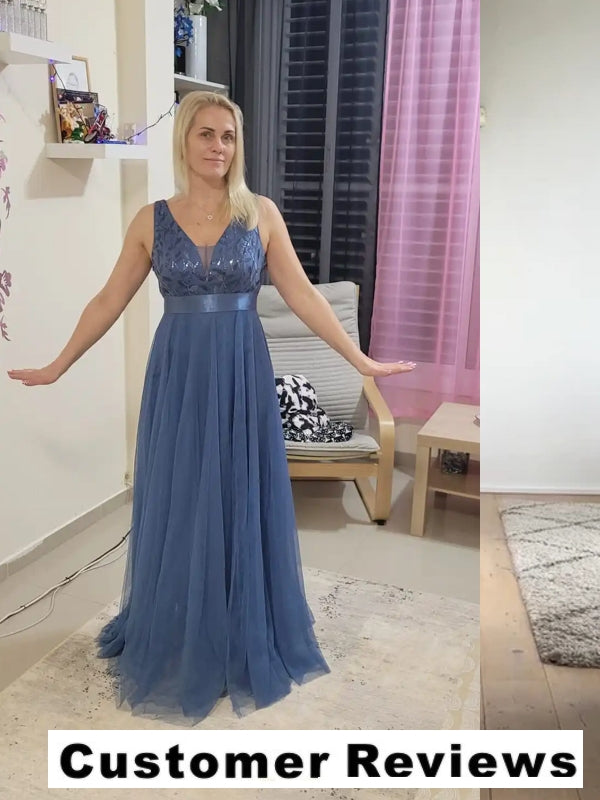 W&W Mode | Trägerloses Abendkleid