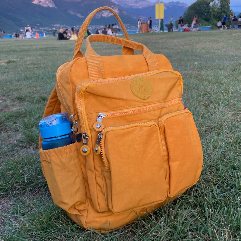WW | Mode Frau wasserdichter Nylon leichter Rucksack