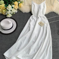 WW | Smaragdgrünes Maxi Kleid Baumwollspitze Trägerlos Lang Frauen Sexy Kleid