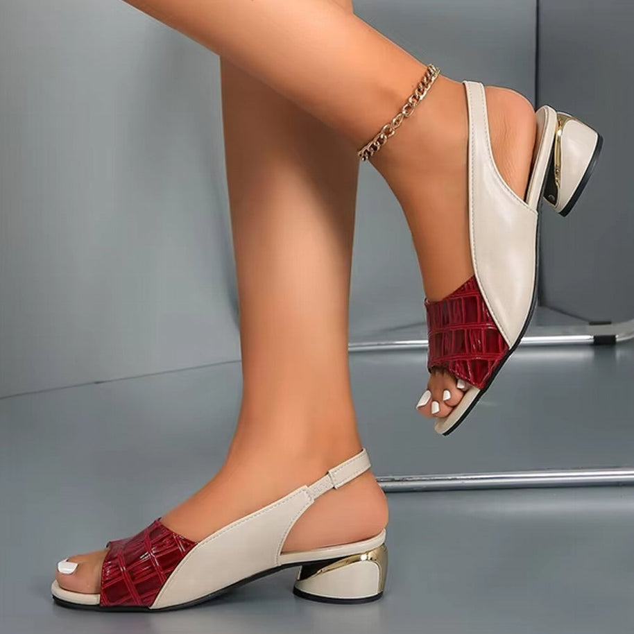 WW | Mode Damen Mittelhohe Sandalen