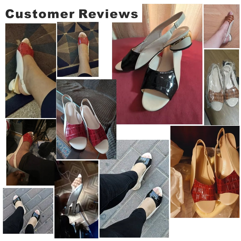 WW | Mode Damen Mittelhohe Sandalen