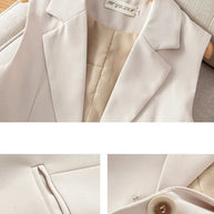 WW | Damen Weste Jacke Ärmellose Blazer