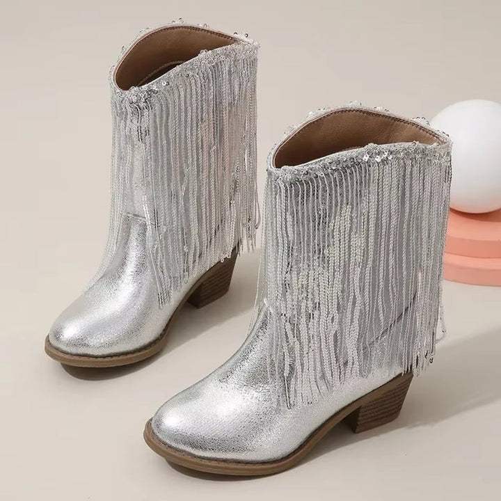 W&W Mode | Tupsut Rosa Elegante Britannia Prinzessin Kinder Stiefel