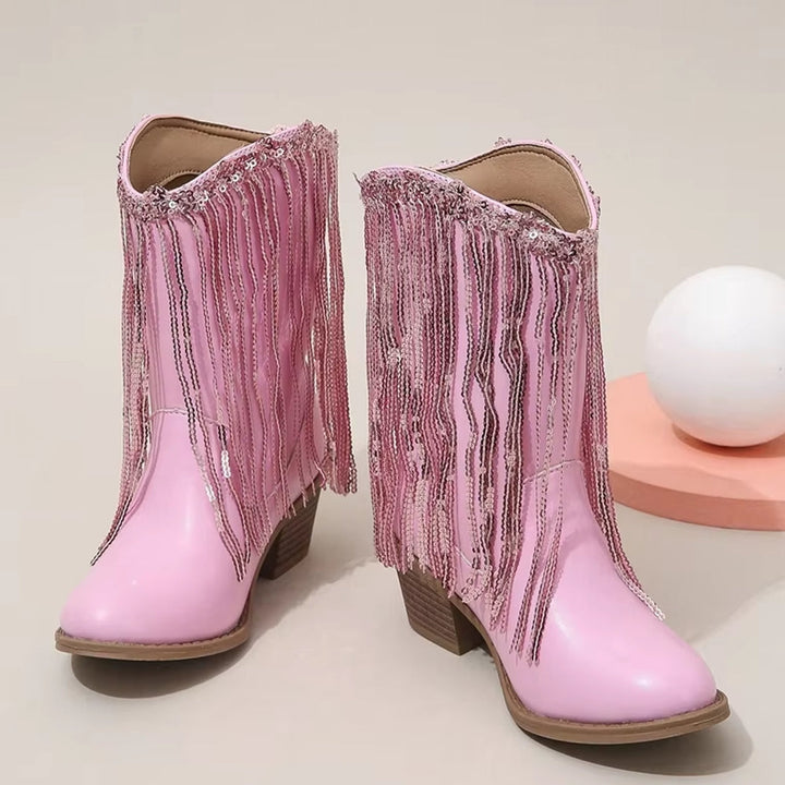 W&W Mode | Tupsut Rosa Elegante Britannia Prinzessin Kinder Stiefel